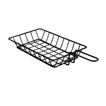 Корзинка для подачи 24х15х3,5см черная нерж P.L. Proff Cuisine | BSKR31