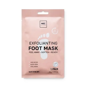NAME SKIN CARE PROFESSIONAL Отшелушивающая маска-носочки для ног