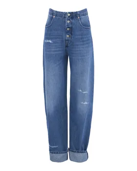 джинсы модели boyfriend MM6 Maison Margiela