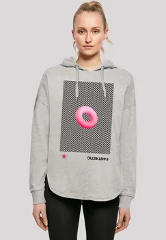 Толстовка F4NT4STIC "3D PINK RING", принт, серый