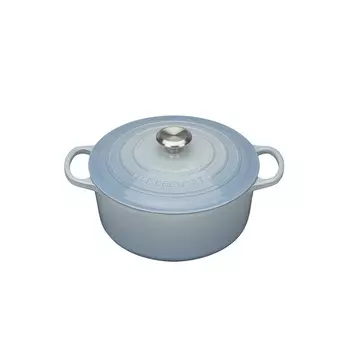 Le Creuset Кастрюля / жаровня с крышкой 26 см, голубой океан Signature Le Creuset