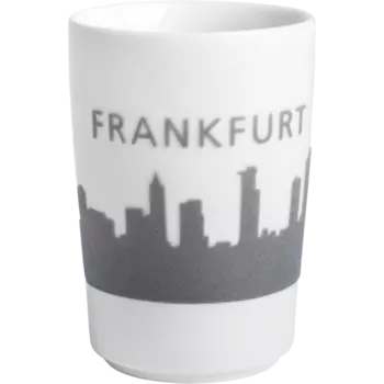 Kahla Кружка 0,35 л Touch! Skyline Frankfurt gray Kahla