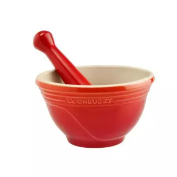 Le Creuset Ступка с пестиком 0,5 л, красный Le Creuset