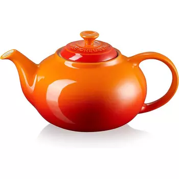 Le Creuset Заварочный керамический чайник Le Creuset 8070213090003 Classic, 1.3 л, оранжевый
