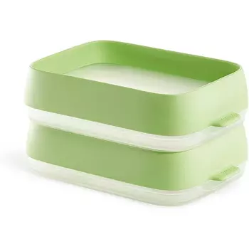Lku Набор контейнеров для хранения продуктов 22 x 15 x 5 см, 2 предмета Lku