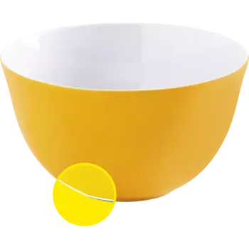 Kahla Пиала / чаша для салата с крышкой 26 см, желтая Magic Grip Kitchen Kahla