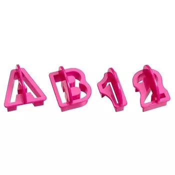 Kaiser Формы для печенья «Алфавит» 36 шт. Inspiration Kaiser
