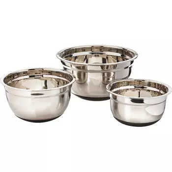 Kchenprofi Набор мисок для смешивания 3 шт. из нержавеющей стали Kchenprofi KP2505402803