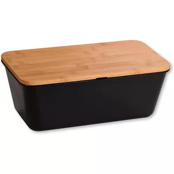 KESPER Хлебница 35 x 20 x 13,5 см, черная Kesper