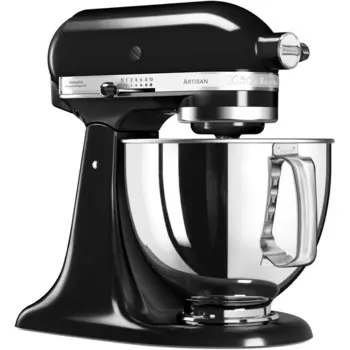 KitchenAid Кухонный комбайн 4.8 л 300 Вт, 10 скоростей, черный Artisan 5KSM125EOB KitchenAid