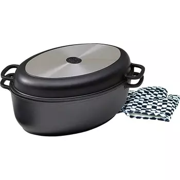 KRGER Жаровня с крышкой-гриль 38 см KRGER