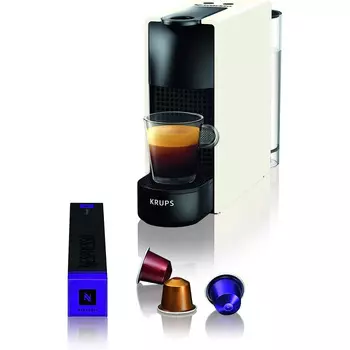 Krups Капсульная кофемашина 0.6 л 1200 Вт, белая Nespresso Essenza Mini YY2912FD Krups