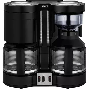 Krups Кофеварка-чайник 1100 Вт, черная Duothek Plus KM 8508 Krups