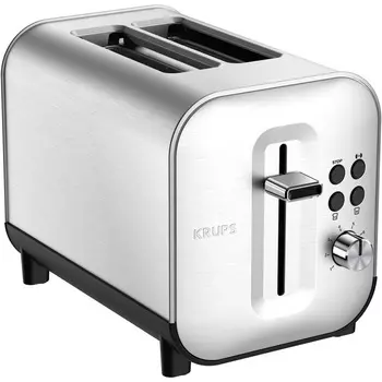 Krups Тостер на 2 ломтика 850 Вт, 8 уровней Excellence KH682D Krups