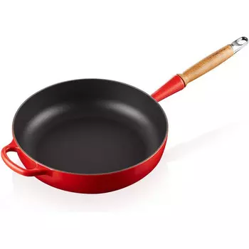Le Creuset Чугунная сковорода 28 см Cherry Red Signature Le Creuset