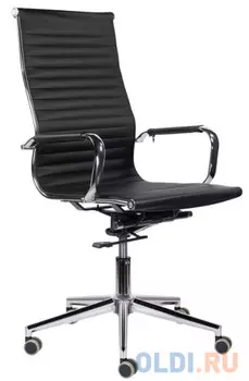Кресло офисное BRABIX PREMIUM "Intense EX-531", экокожа, хром, черное, 532540