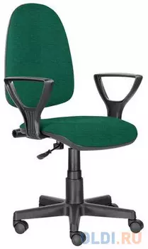 Кресло BRABIX "Prestige Ergo MG-311" черный/зеленый