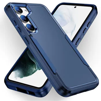 Гибридный защитный защитный чехол для Samsung Galaxy S23 FE 5G S22 Plus S21 Ultra S20 FE S 23 22 21 Лучшая защитная задняя крышка for Galaxy S23 FE чёрный