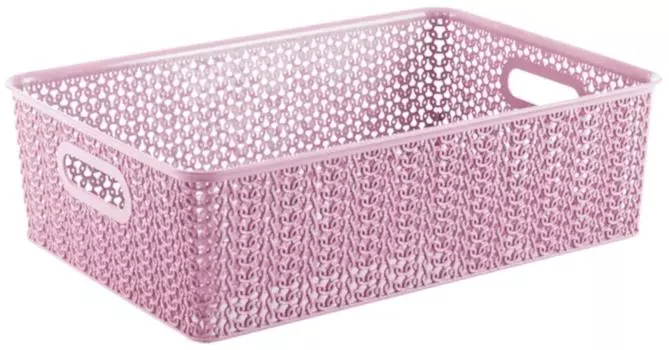 Корзинка Violet Вязь пепел розы 7.5л