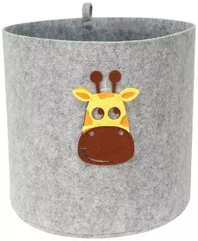 Корзинка для хранения Eva FUNNY Жираф 30*30*30см 18л