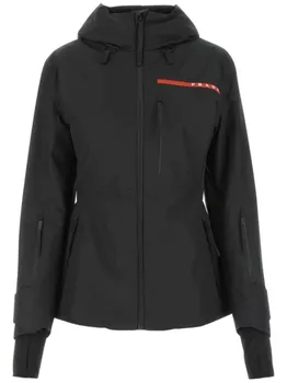 Prada лыжная куртка Extreme-Tex, черный