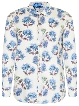 Рубашка Slim Fit хлопковая ETRO