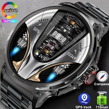 Смарт-часы с GPS-треком, Bluetooth, 2024 мАч, IP68