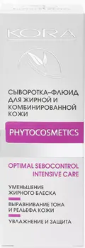 Сыворотка-флюид Кора д/жир/комбинир кожи, 30 мл