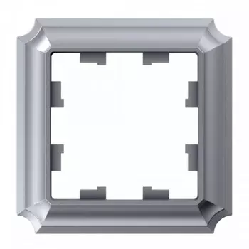 Рамка Systeme Electric AtlasDesign Antique одноместная алюминий (ATN100301)