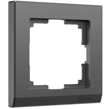 Рамка Werkel Stark одноместная графит матовая (a063115)