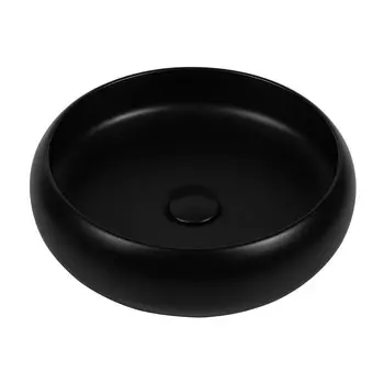 Раковина Corsa Deco Vogue 40 см накладная черная (ABVG40B)