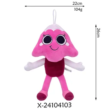 Аниме Dandy s World плюшевая мягкая игрушка Goob Pebble Plushie Подушка Кукла Kawaii Декор для комнаты Игрушка