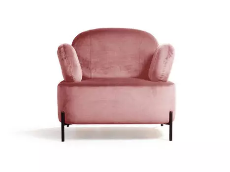 Кресло с металлическими опорами Dream