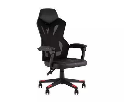 Кресло спортивное TopChairs Айронхайд красный