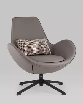 Кресло TopChairs Ostra серый