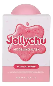 Моделирующая тонизирующая маска для лица Jellychu Modeling Mask Tone-Up Bomb 2*50г + 2*5г