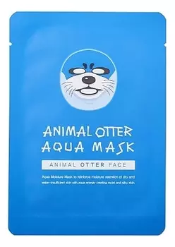 Тканевая маска для лица Animal Otter Aqua Mask 25мл