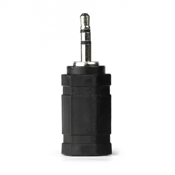 Переходник (адаптер) Jack 3.5mm(F)-Jack 2.5mm(M), черный Smartbuy (A215)