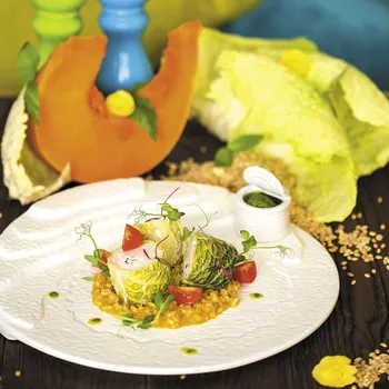 Тарелка d 31см белая фарфор Oyster P.L. Proff Cuisine | F3071-12