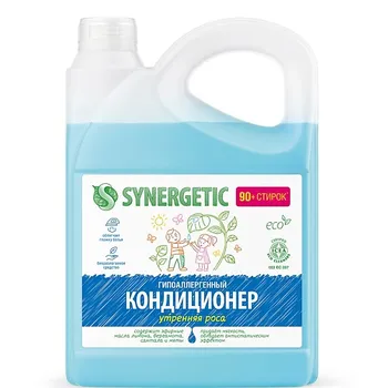 SYNERGETIC Кондиционер-ополаскиватель для стирки белья "Утренняя роса" гипоаллергенный 2750.0