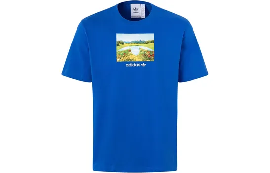 Adidas Originals Мужская футболка, цвет Blue