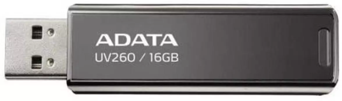 Флешка 16Gb USB 2.0 ADATA AUV260-16G-RBK, черный