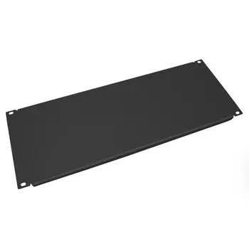 Фальшпанель Cabeus SH-J019-4U-BK, 4U для шкафа 19', черный (SH-J019-4U-BK)
