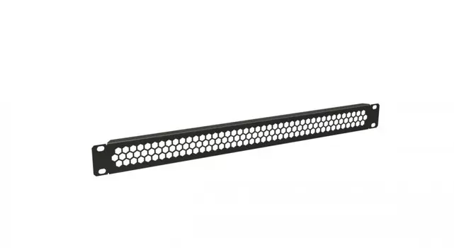 Фальшпанель Hyperline BPD-1-RAL9005, 1U, черный (BPD-1-RAL9005)