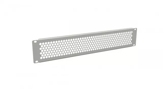 Фальшпанель Hyperline BPD-2-RAL7035, 2U, серый (BPD-2-RAL7035)