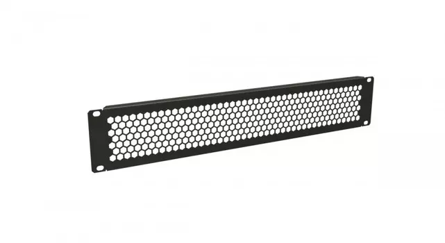 Фальшпанель Hyperline BPD-2-RAL9005, 2U, черный (BPD-2-RAL9005)