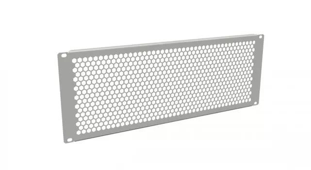 Фальшпанель Hyperline BPD-4-RAL7035, 4U, серый (BPD-4-RAL7035)