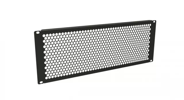 Фальшпанель Hyperline BPD-4-RAL9005, 4U, черный (BPD-4-RAL9005)
