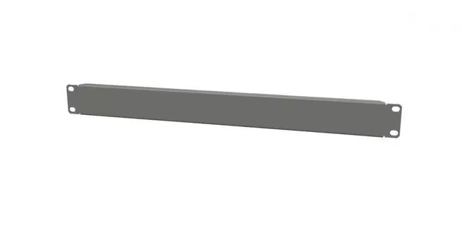 Фальшпанель Hyperline BPV-1-RAL7035, 1U, серый (BPV-1-RAL7035)