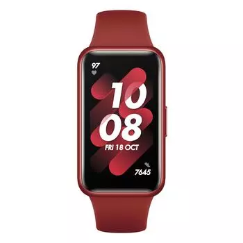 Фитнес-браслет Huawei Band 7, 1.47" AMOLED, огненно-красный (LEA-B19)